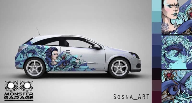 Monster Garage, Автовинил, дизайн, бронирование фото 3