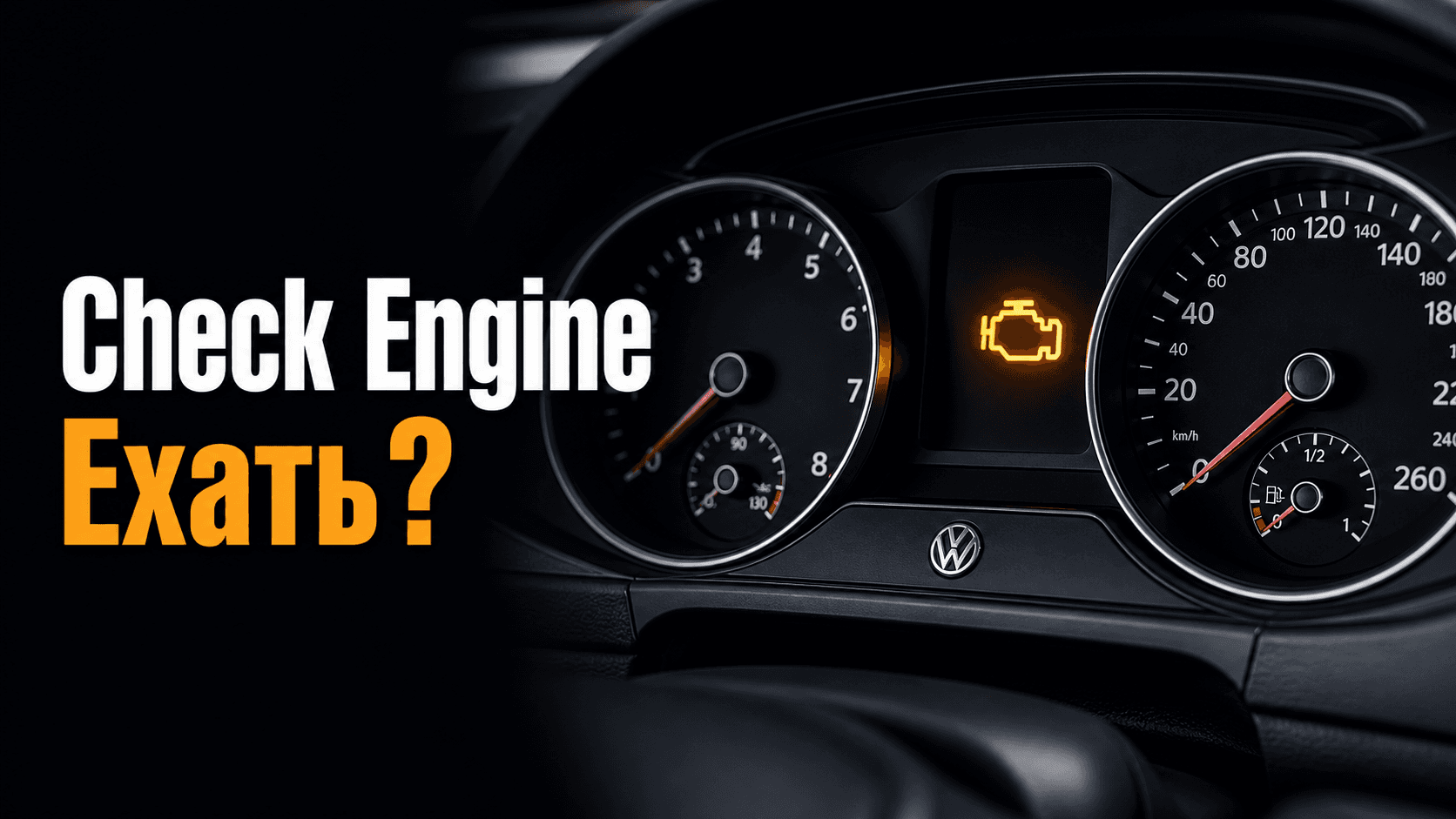 Check Engine: можно ли ехать и когда нужна диагностика
